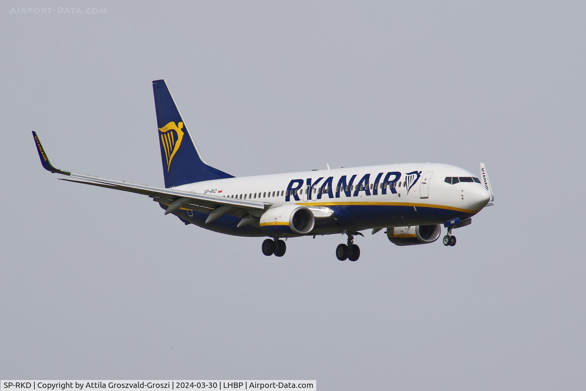 SP-RKD, 2016 Boeing 737-8AS C/N 44736, LHBP/BUD - Liszt Ferenc International Airport, Hungary