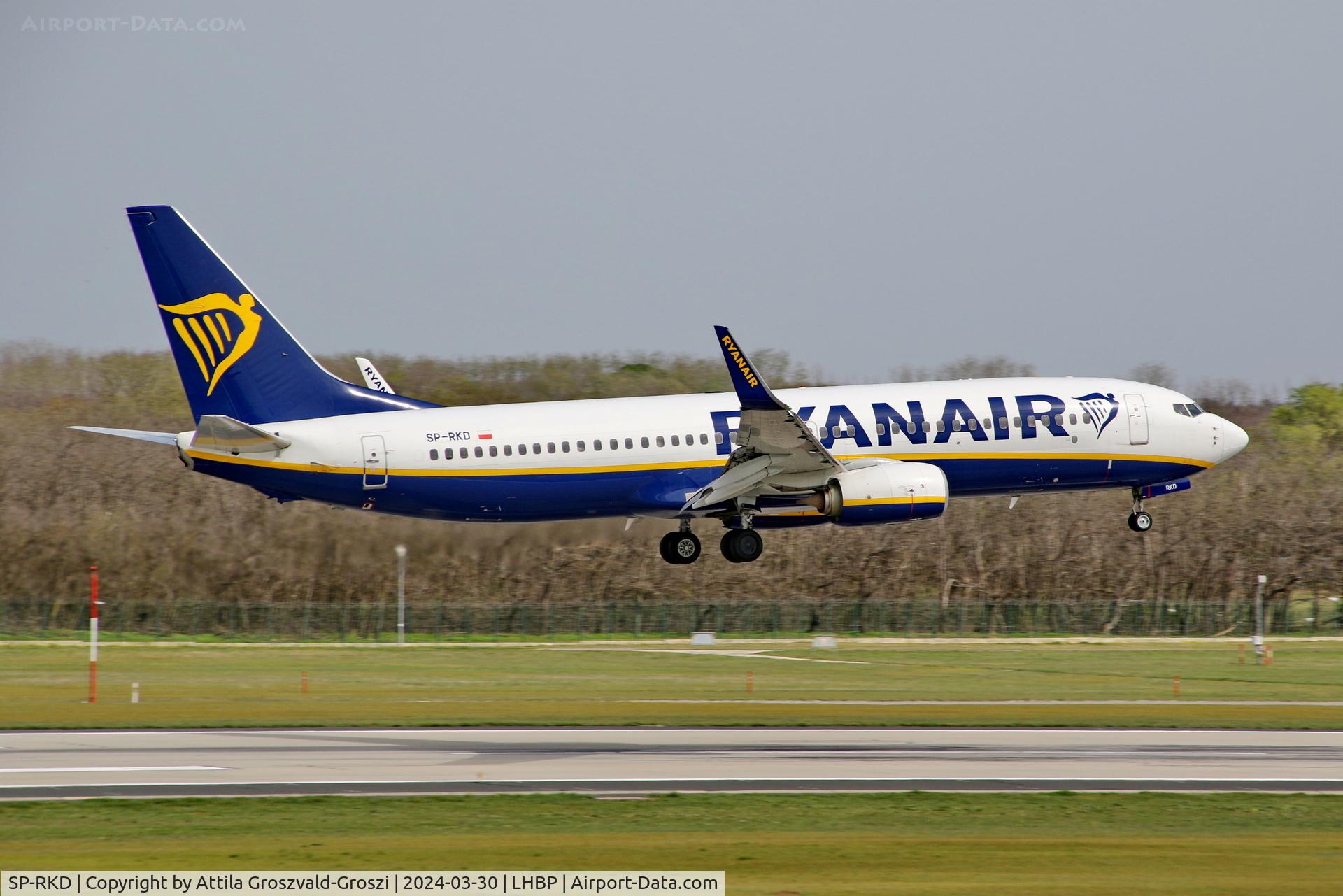 SP-RKD, 2016 Boeing 737-8AS C/N 44736, LHBP/BUD - Liszt Ferenc International Airport, Hungary