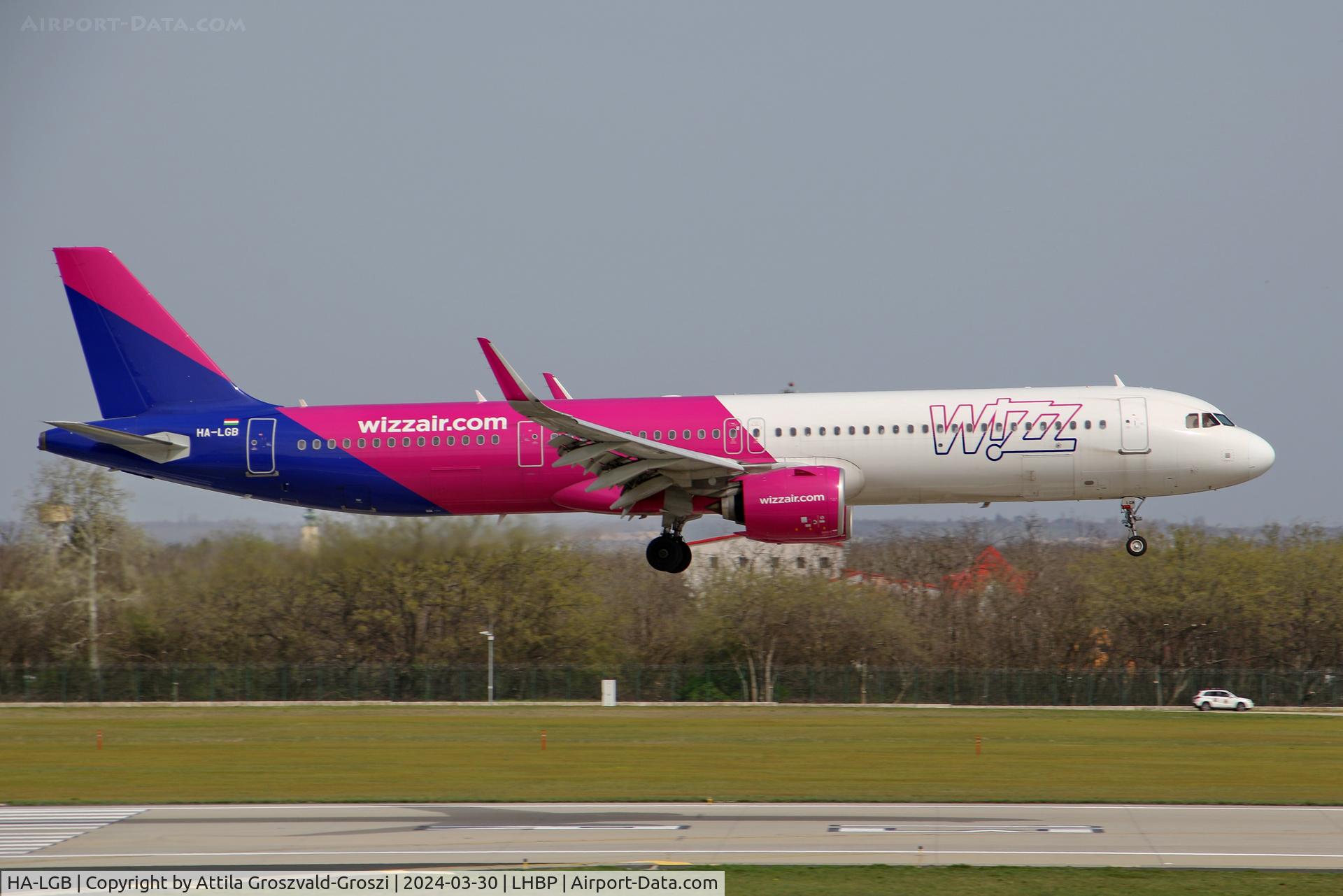 HA-LGB, 2022 Airbus A321neo C/N 10995, LHBP/BUD - Liszt Ferenc International Airport, Hungary