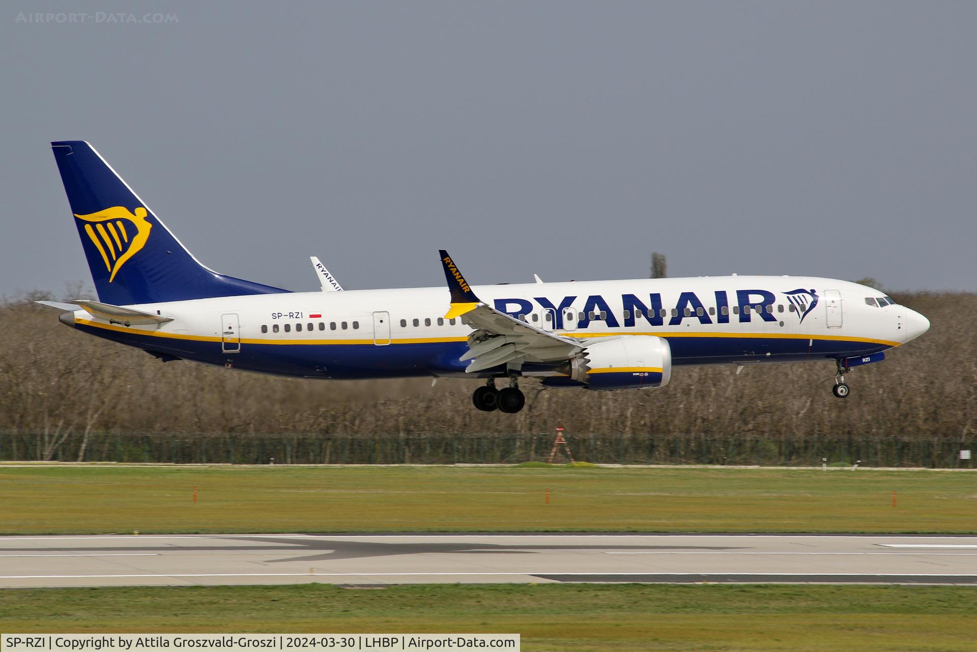 SP-RZI, 2019 Boeing 737-8-200 MAX C/N 62305, LHBP/BUD - Liszt Ferenc International Airport, Hungary
