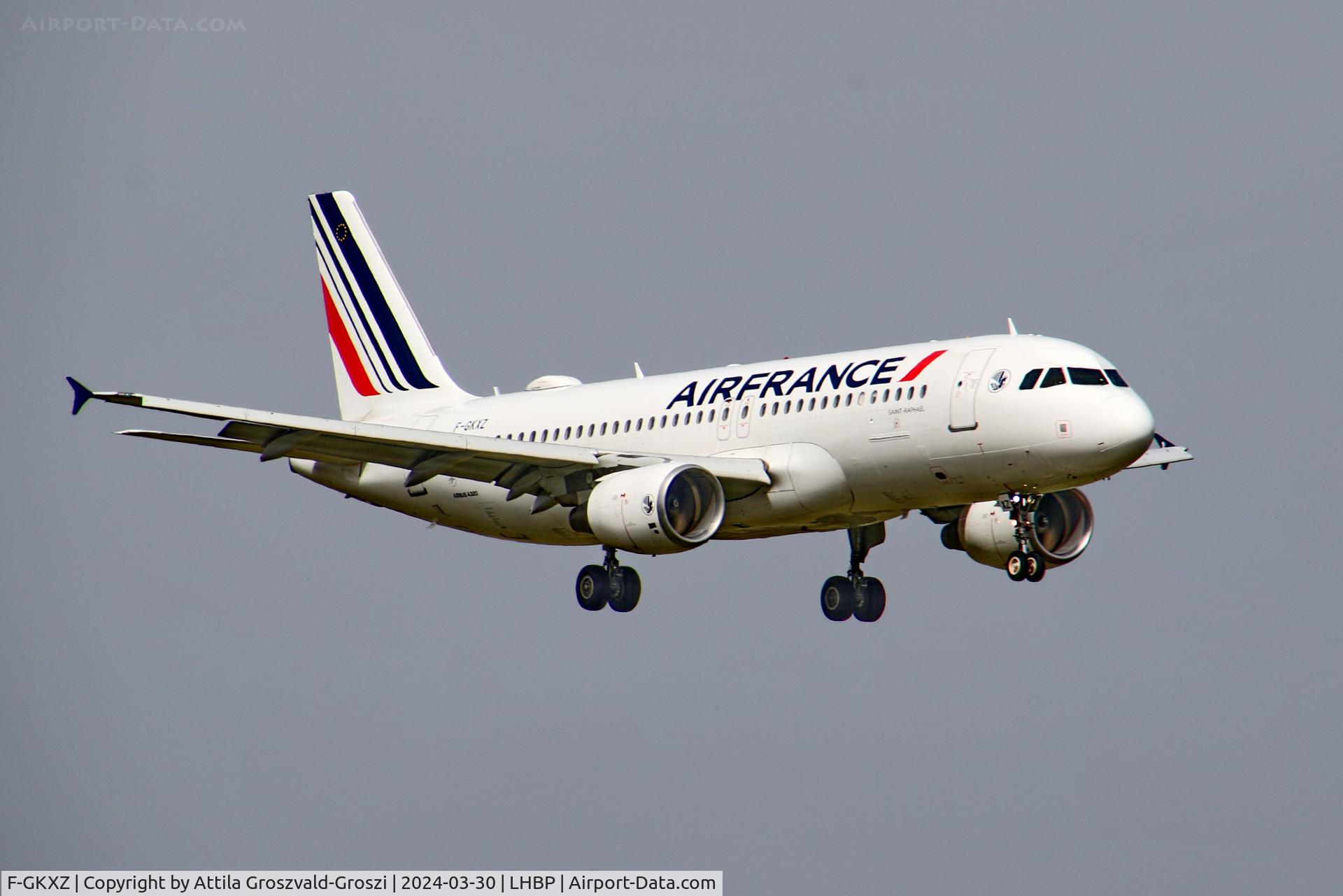 F-GKXZ, 2009 Airbus A320-214 C/N 4084, LHBP/BUD - Liszt Ferenc International Airport, Hungary