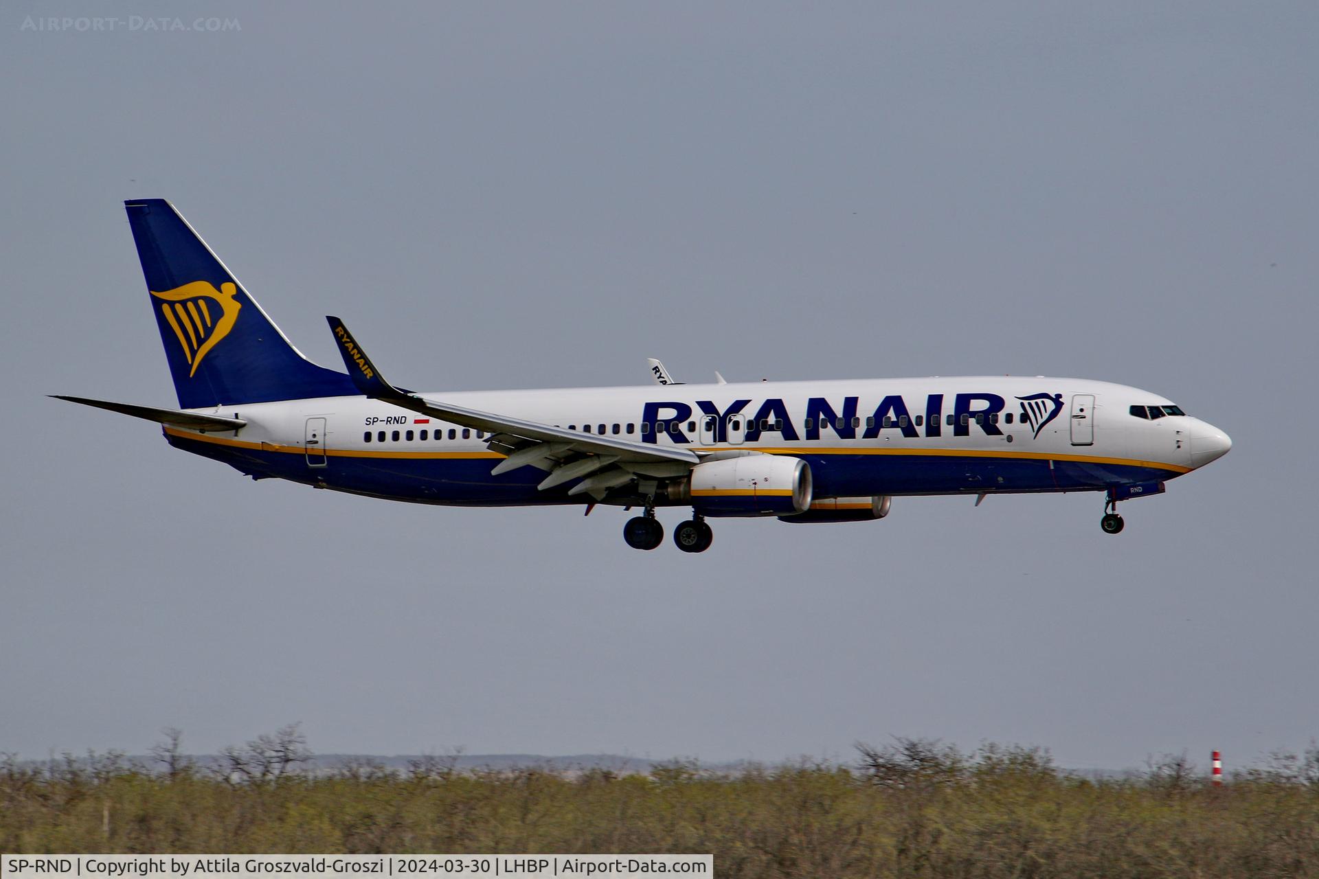 SP-RND, 2009 Boeing 737-8AS C/N 35002, LHBP/BUD - Liszt Ferenc International Airport, Hungary