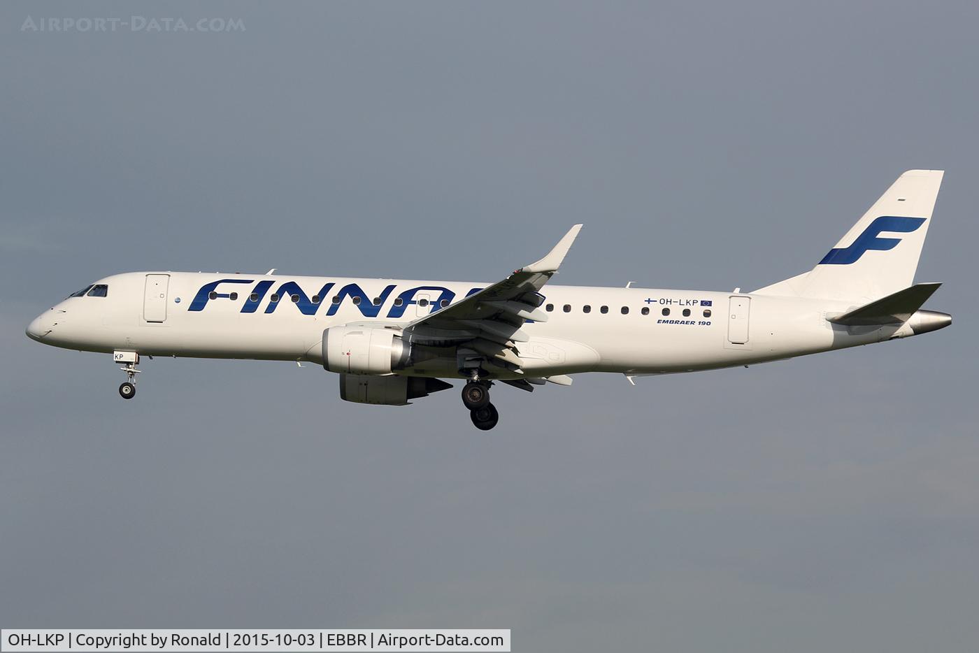 OH-LKP, 2011 Embraer 190LR (ERJ-190-100LR) C/N 19000416, at ebbr