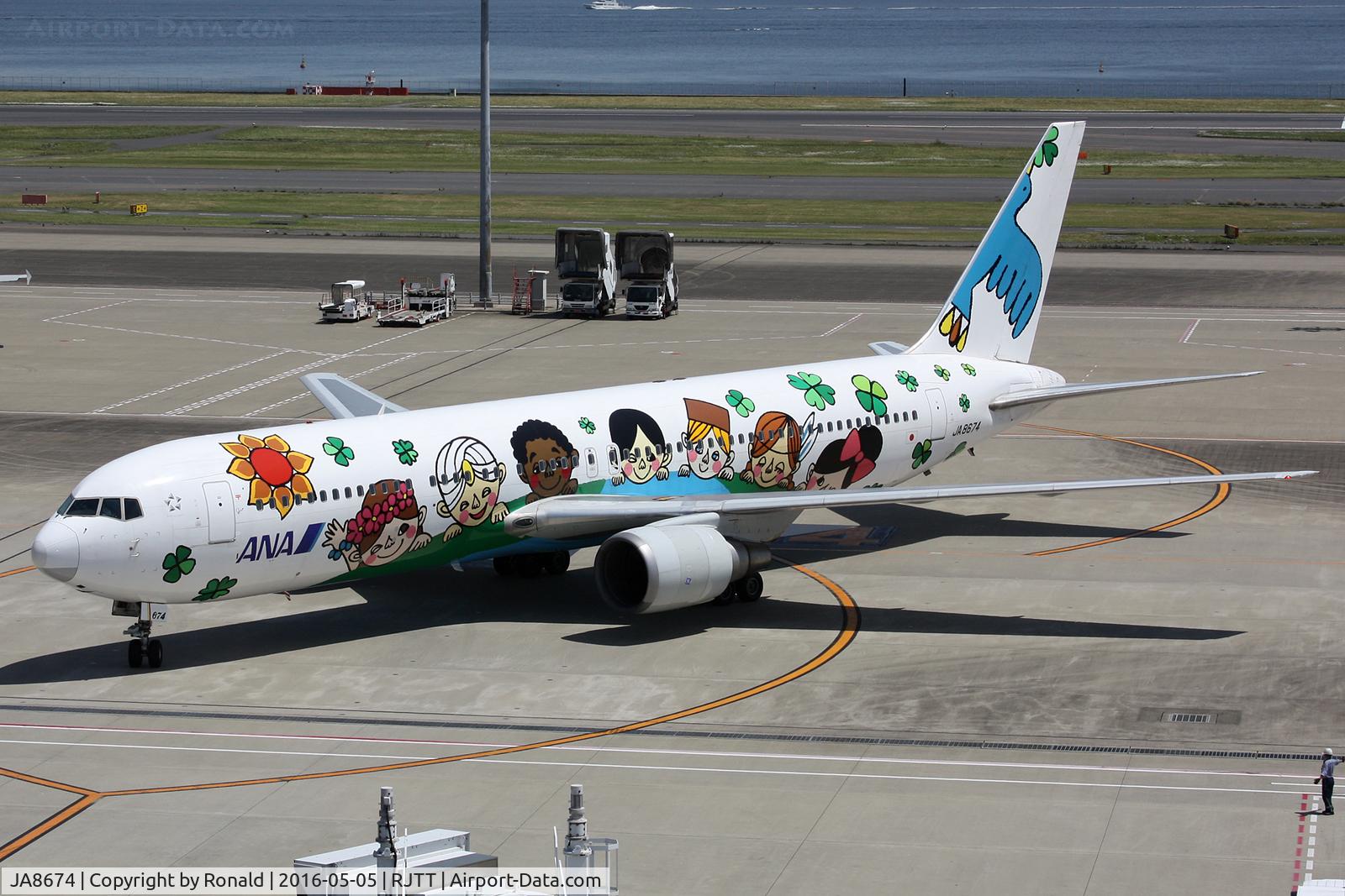 JA8674, 1994 Boeing 767-381 C/N 25661, at hnd