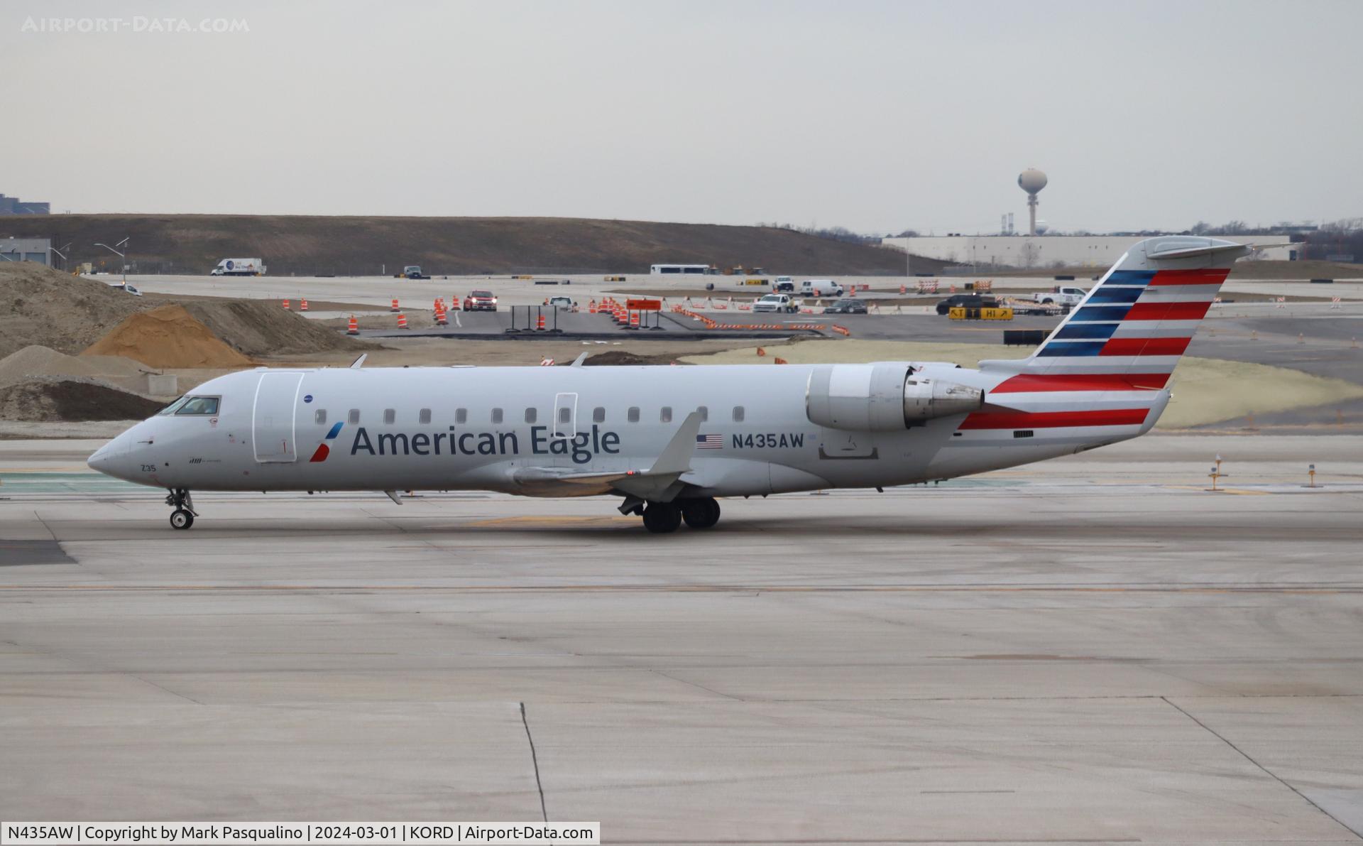 N435AW, 2002 Bombardier CRJ-200ER (CL-600-2B19) C/N 7724, CL-600-2B19