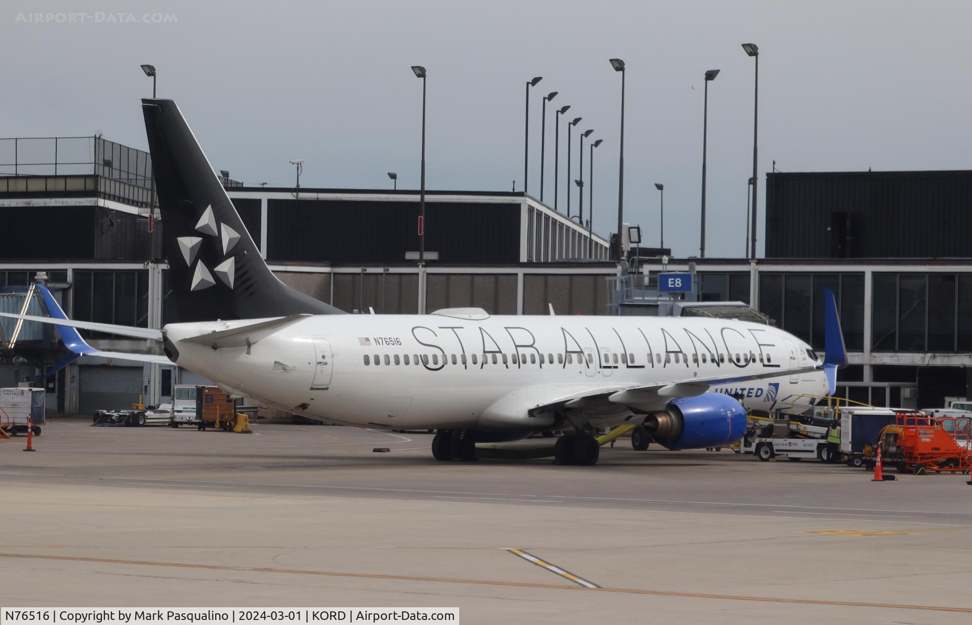 N76516, 2008 Boeing 737-824 C/N 37096, Boeing 737-824
