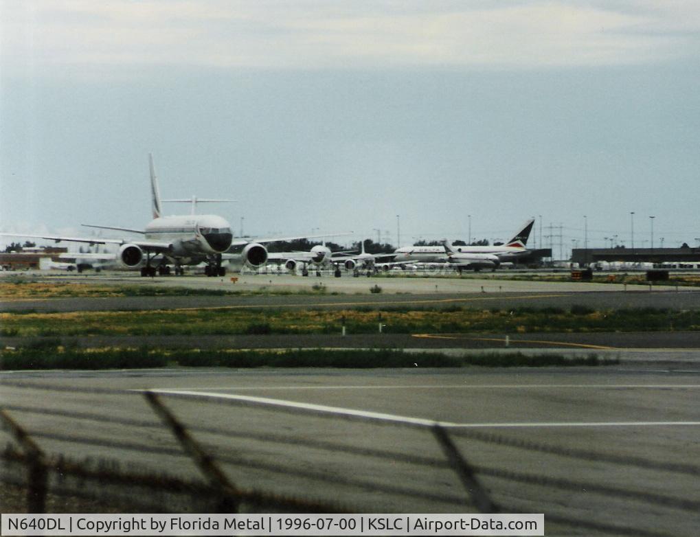 N640DL, 1988 Boeing 757-232 C/N 23994, DAL 752 widget zx SLC 1996