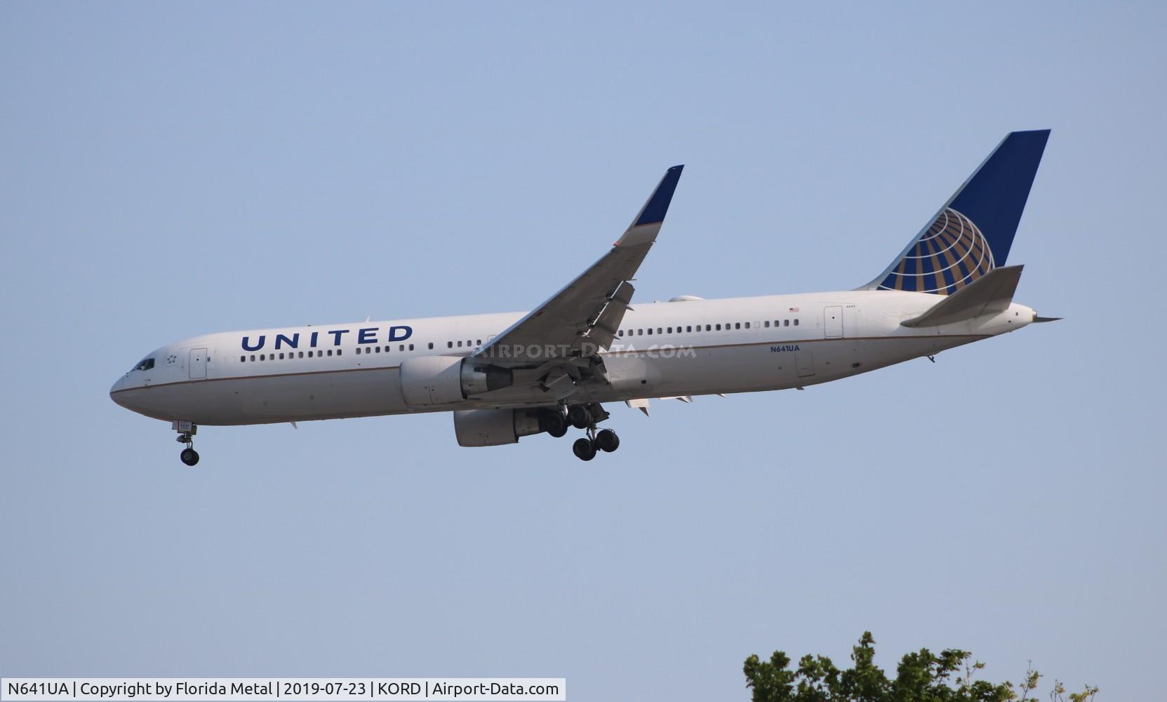 N641UA, 1991 Boeing 767-322/ER C/N 25091, UAL 763 oc zx EDDM-ORD