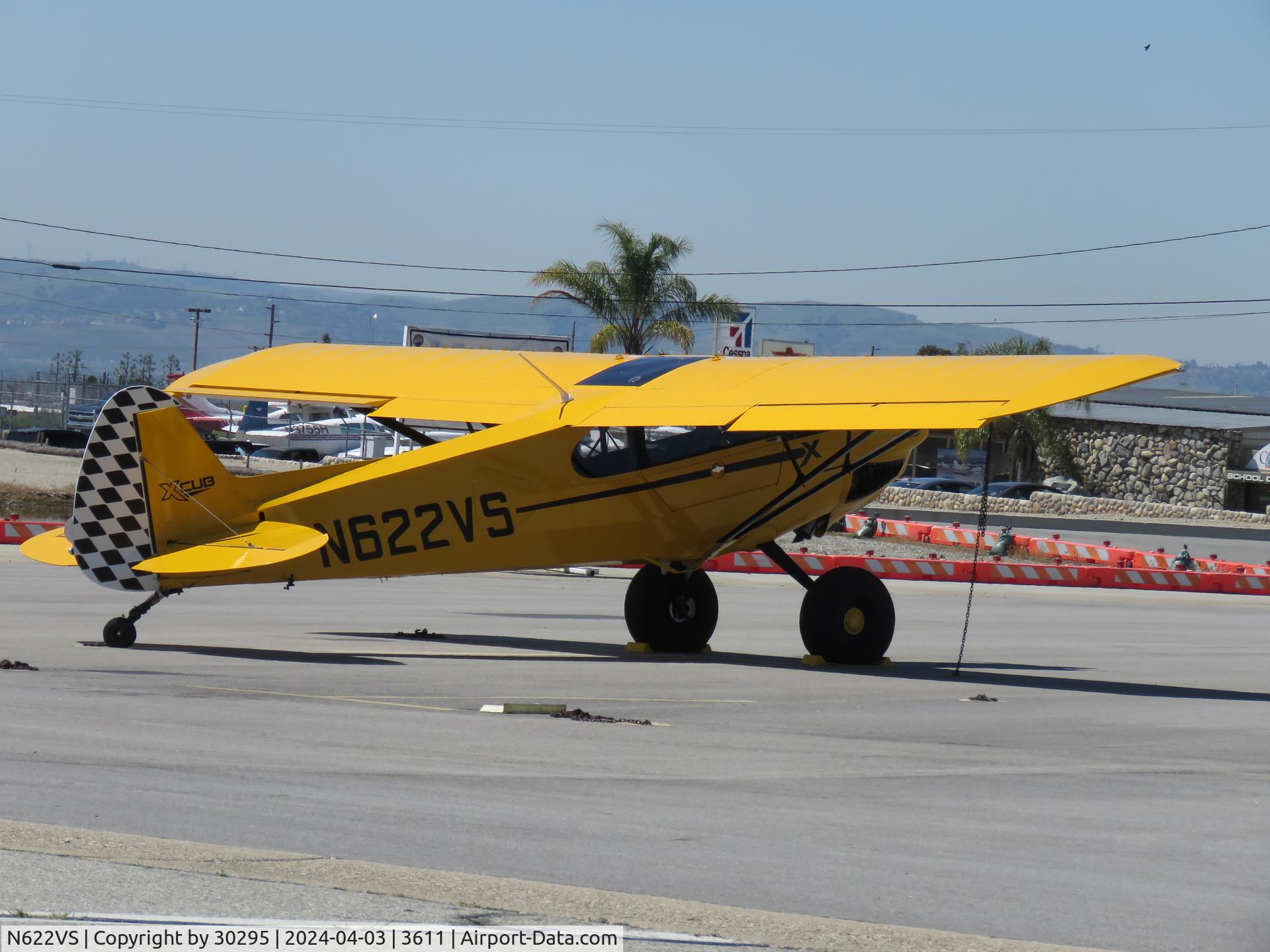 N622VS, 2022 Cub Crafters Inc CC19-215 XCub C/N CC19-0068, Parked