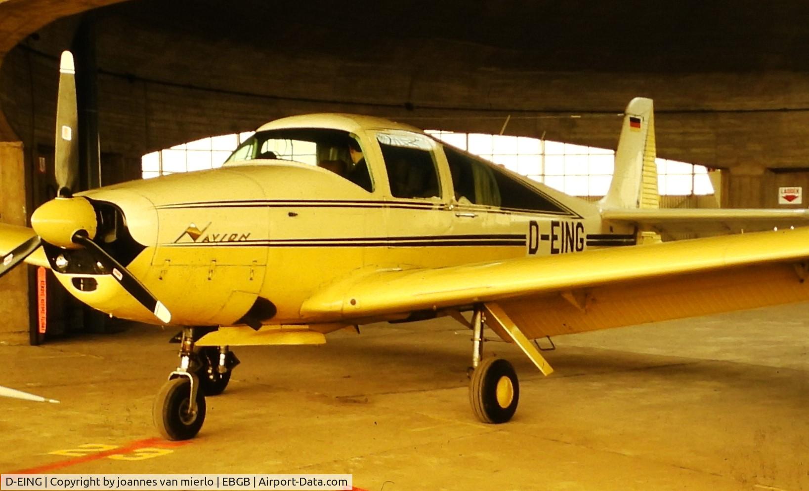 D-EING, 1970 Navion Rangemaster H C/N NAV-4-2547, ex-slide