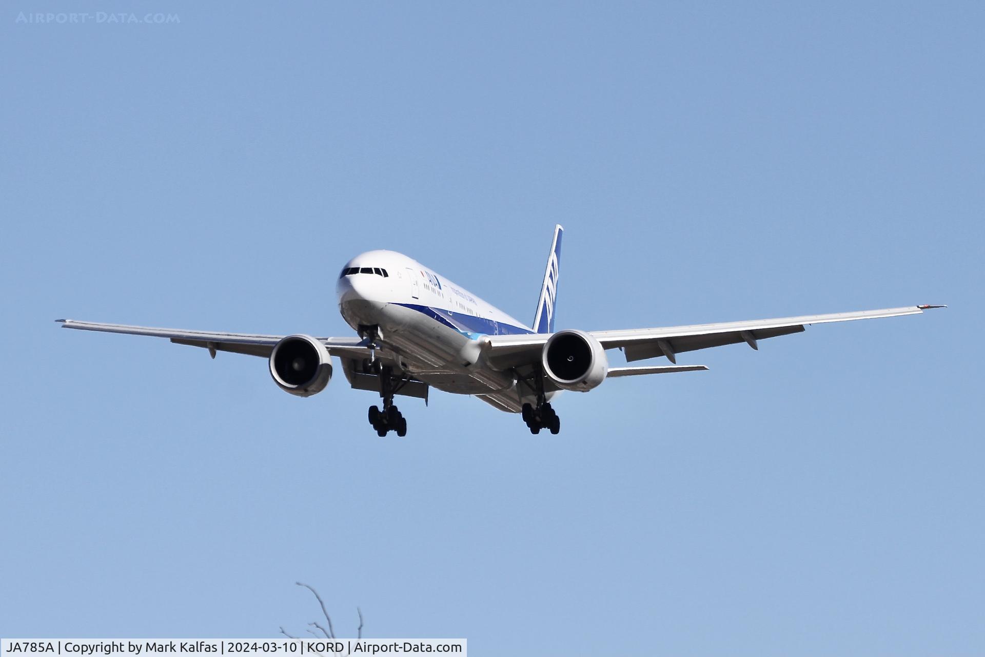 JA785A, 2010 Boeing 777-381/ER C/N 37951, B77W ANA Boeing 777-381/ER JA785A ANA12 RJAA-KORD