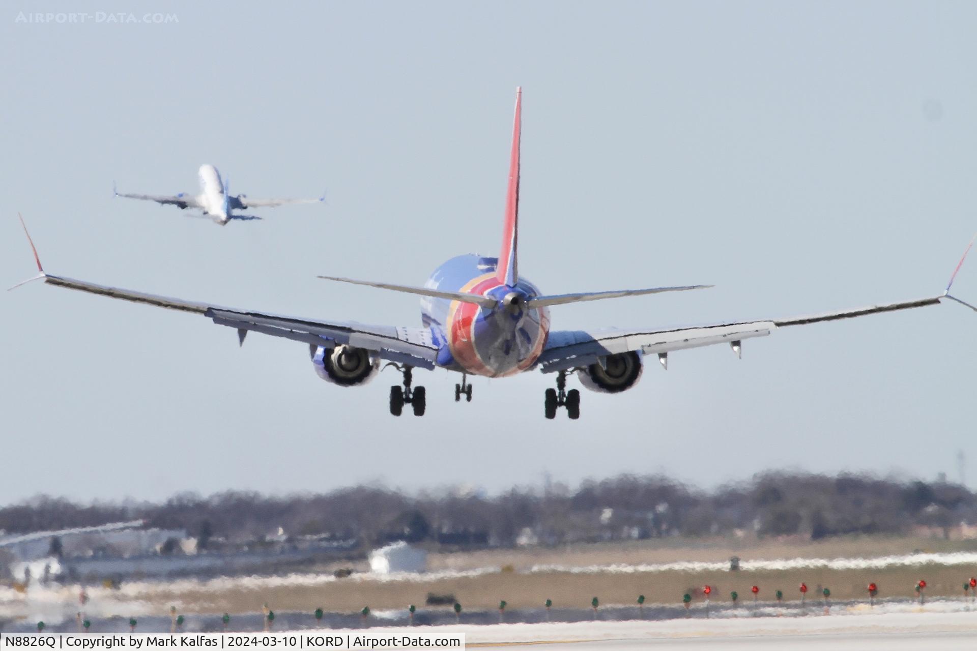 N8826Q, 2022 Boeing 737-8 MAX C/N 67473, B38M Southwest Boeing 737-8 Max N8826Q SWA3358 BNA-ORD