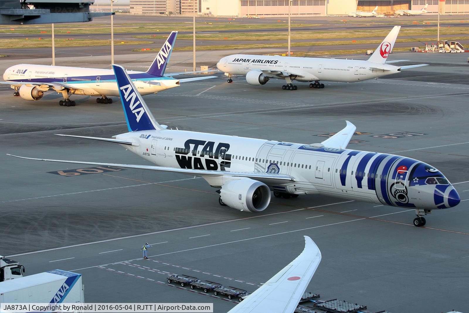 JA873A, 2015 Boeing 787-9 Dreamliner C/N 34530, at hnd