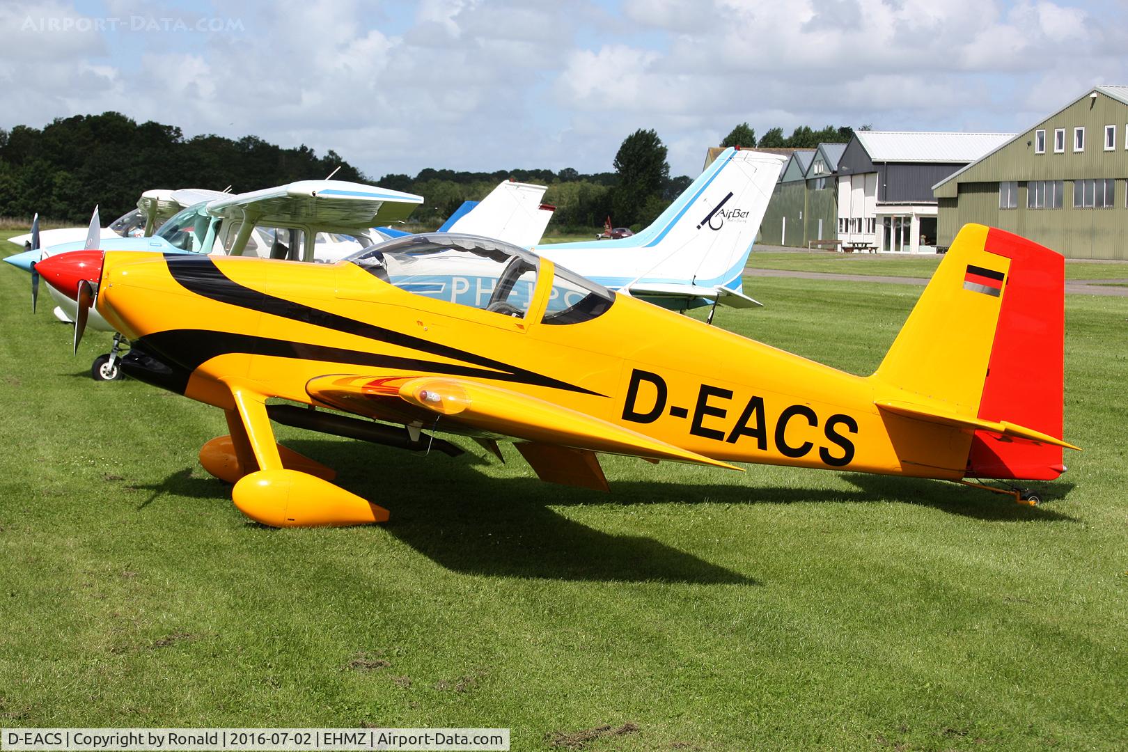 D-EACS, 2010 Vans RV-7 C/N 11, at ehmz