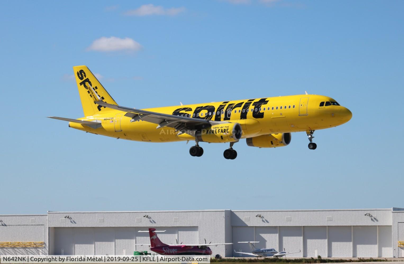 N642NK, 2015 Airbus A320-214 C/N 6586, NKS A320 yellow zx PHL-FLL