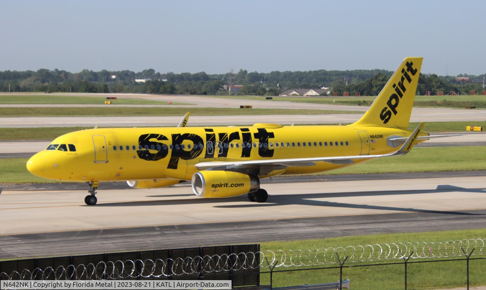 N642NK, 2015 Airbus A320-214 C/N 6586, NKS A320 yellow zx DFW-ATL