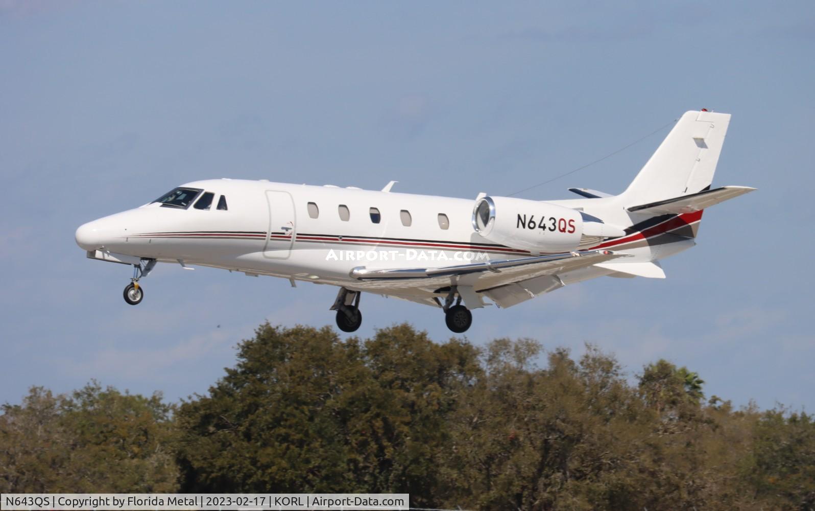N643QS, 2005 Cessna 560XL C/N 560-5588, C560XL zx SRQ-ORL