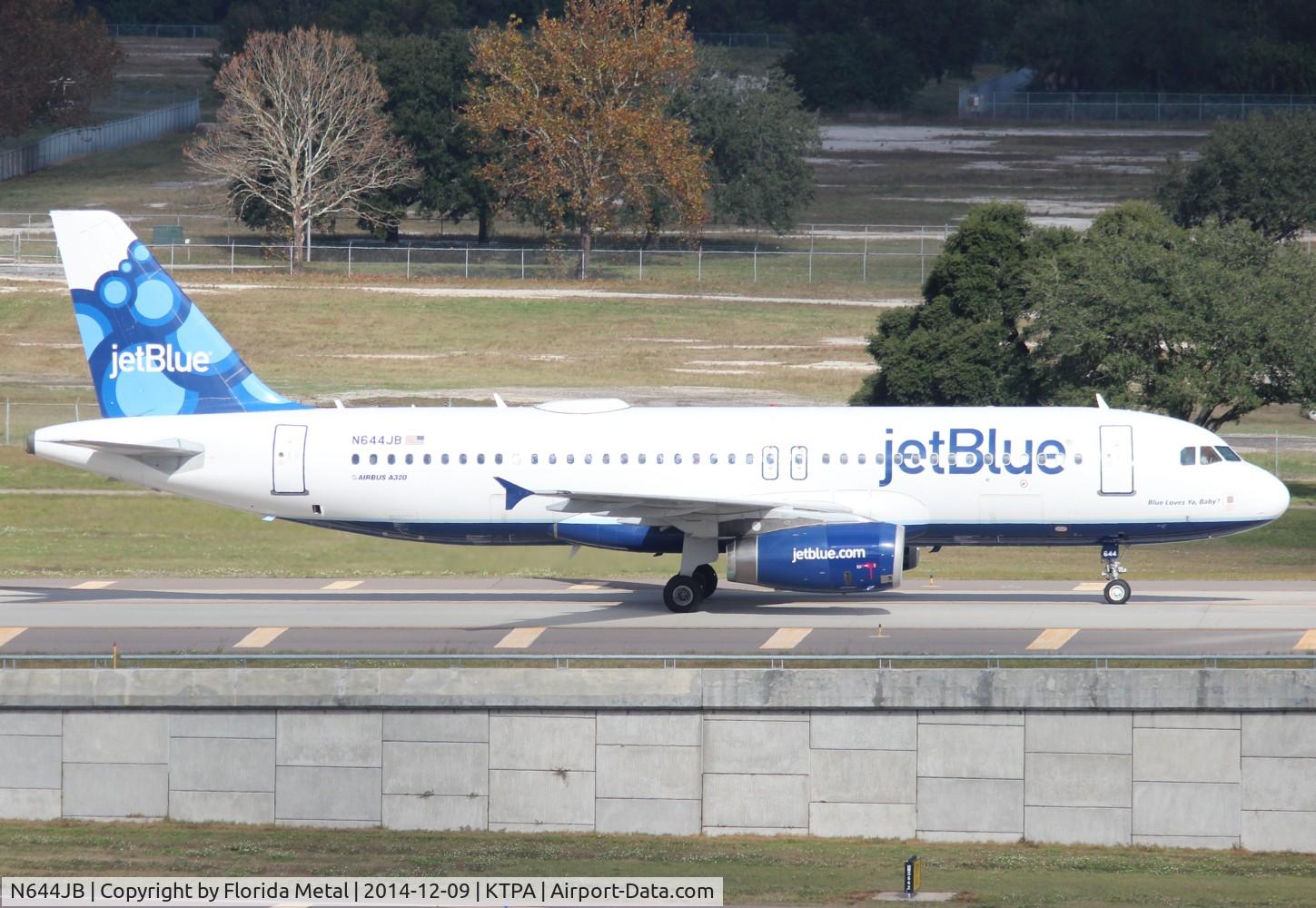 N644JB, 2006 Airbus A320-232 C/N 2880, JBU A320 zx JFK-TPA