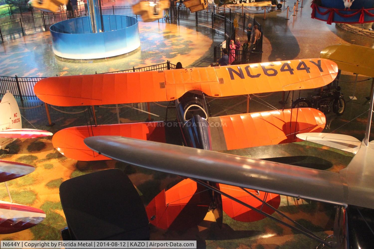 N644Y, 1930 Waco INF C/N 3382, Air Zoo zx AZO