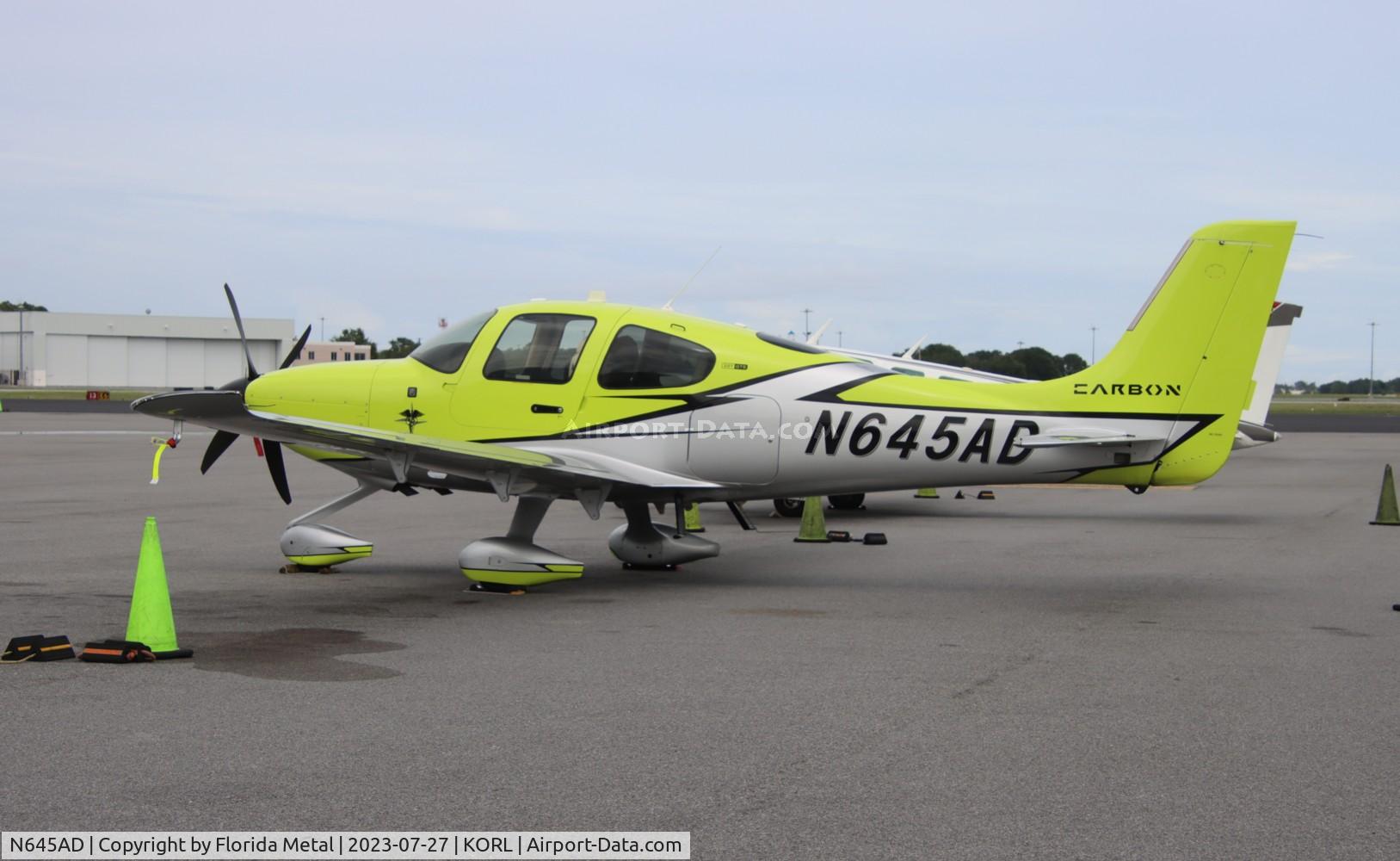 N645AD, 2021 Cirrus SR22T C/N 2436, SR22 zx
