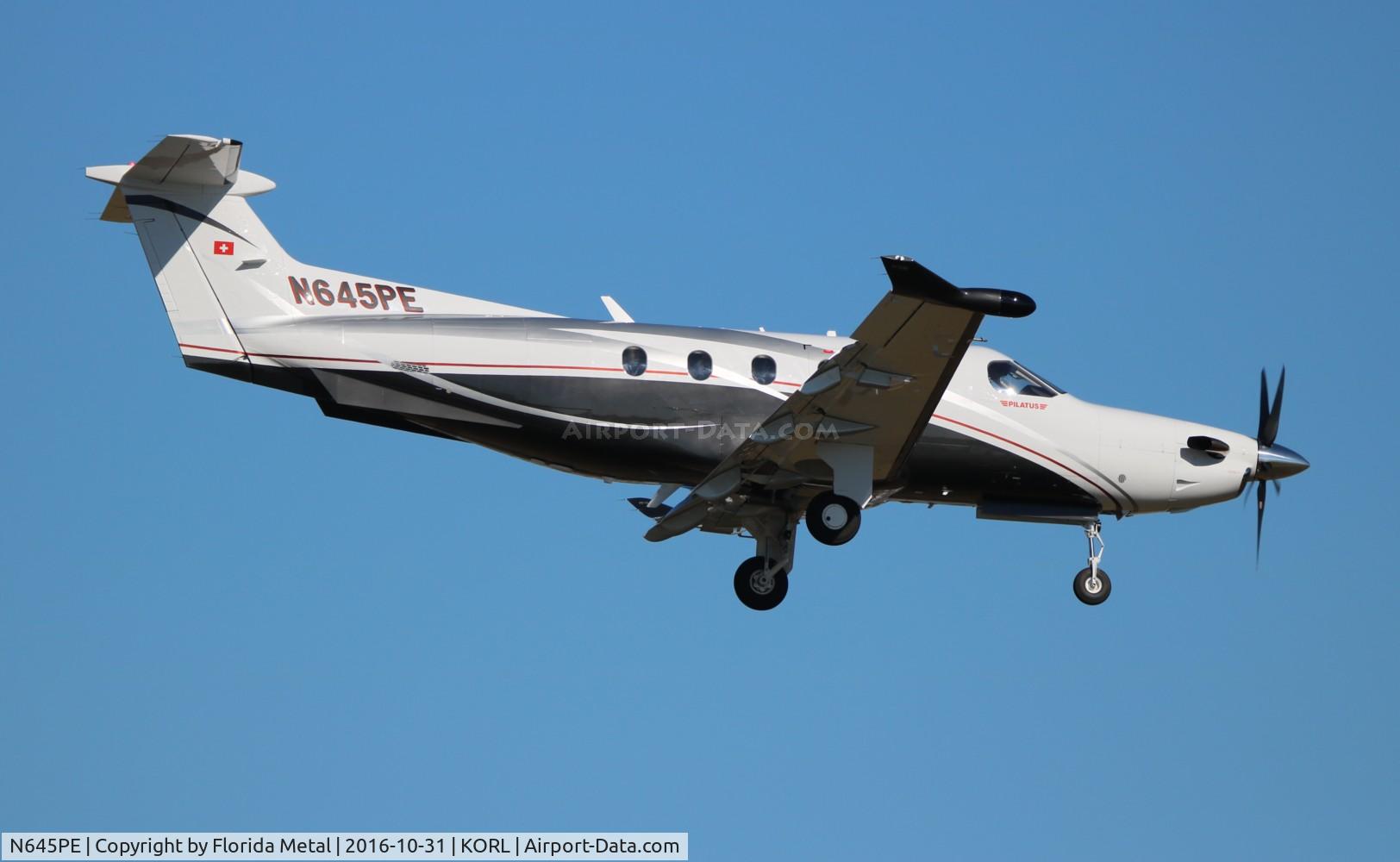 N645PE, 2016 Pilatus PC-12/47E NG C/N 1645, NBAA 2016 zx