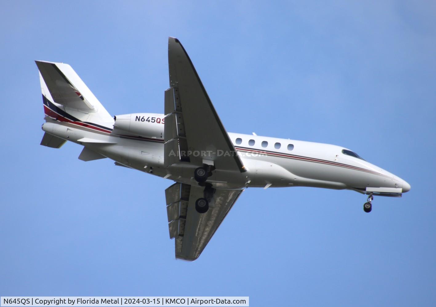 N645QS, 2019 Cessna 680A Citation Latitude C/N 680A-0194, C680A zx OBE-MCO
