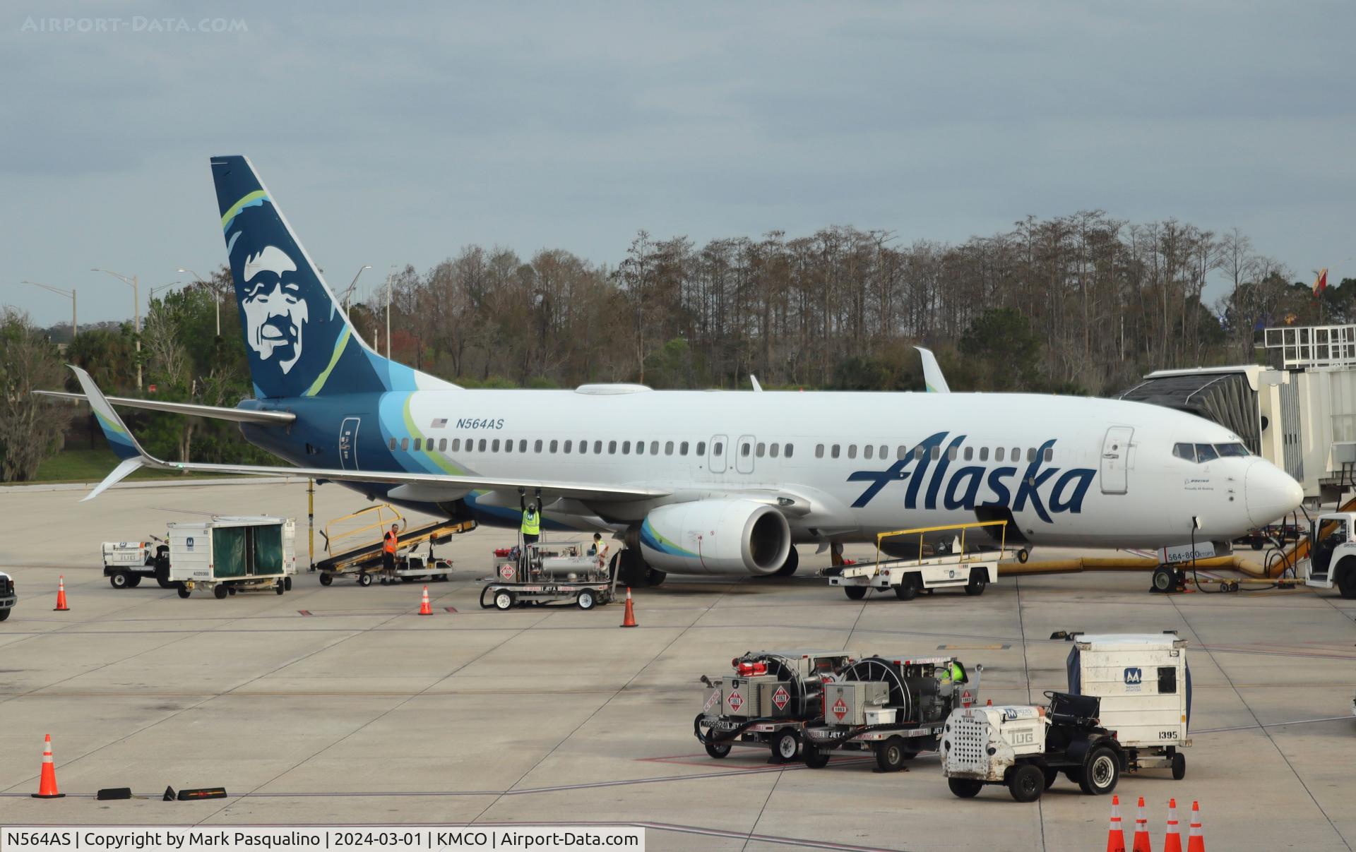 N564AS, 2006 Boeing 737-890 C/N 35103, Boeing 737-890