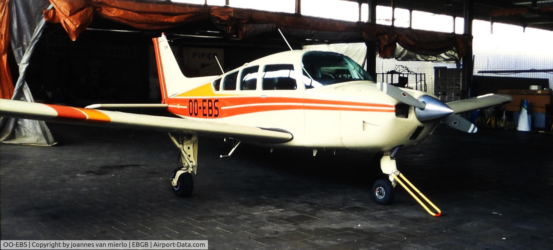 OO-EBS, Beech B24R Sierra C/N MC426, ex-slide