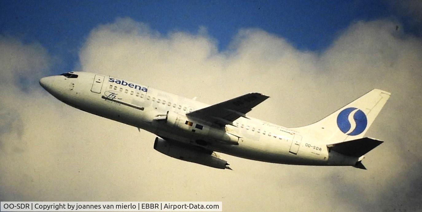 OO-SDR, 1979 Boeing 737-229C C/N 21738, ex-slide