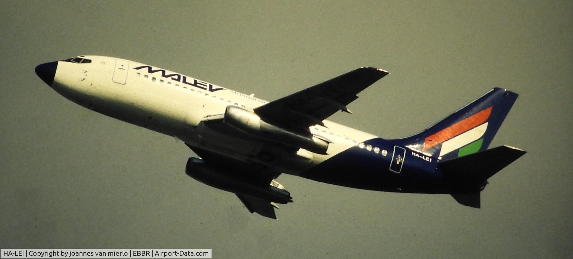 HA-LEI, 1983 Boeing 737-2T4 C/N 22803, ex-slide