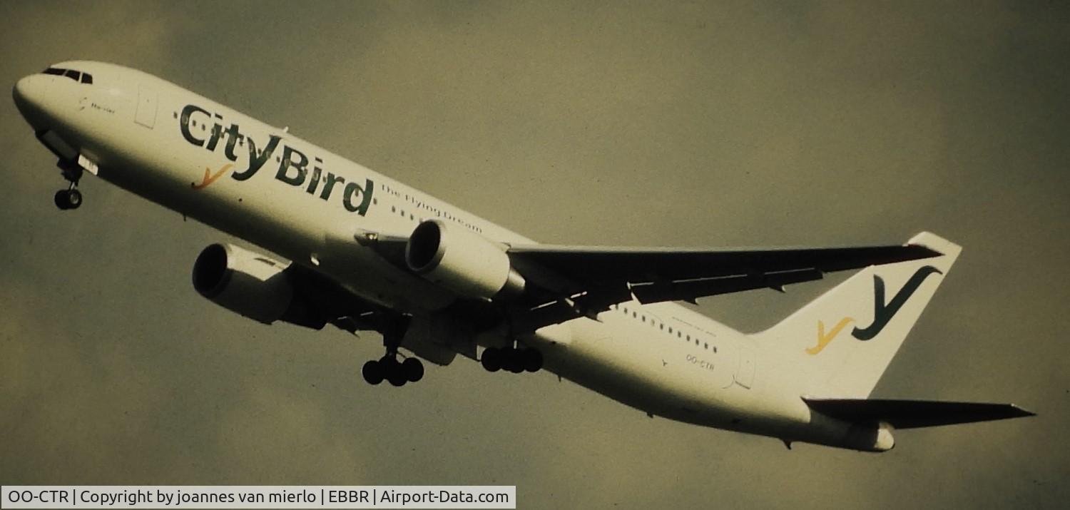 OO-CTR, 1997 Boeing 767-33A/ER C/N 28495, ex-slide