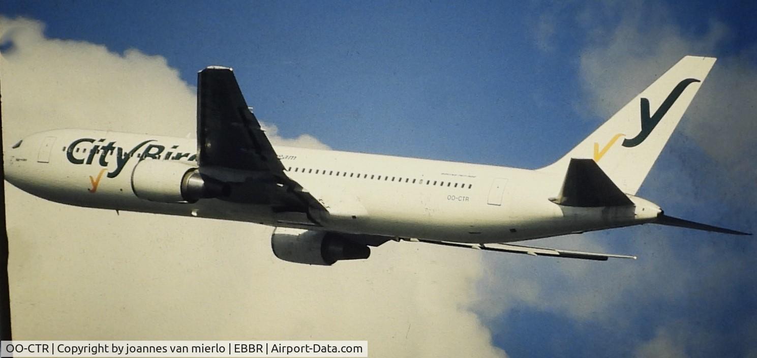 OO-CTR, 1997 Boeing 767-33A/ER C/N 28495, ex-slide