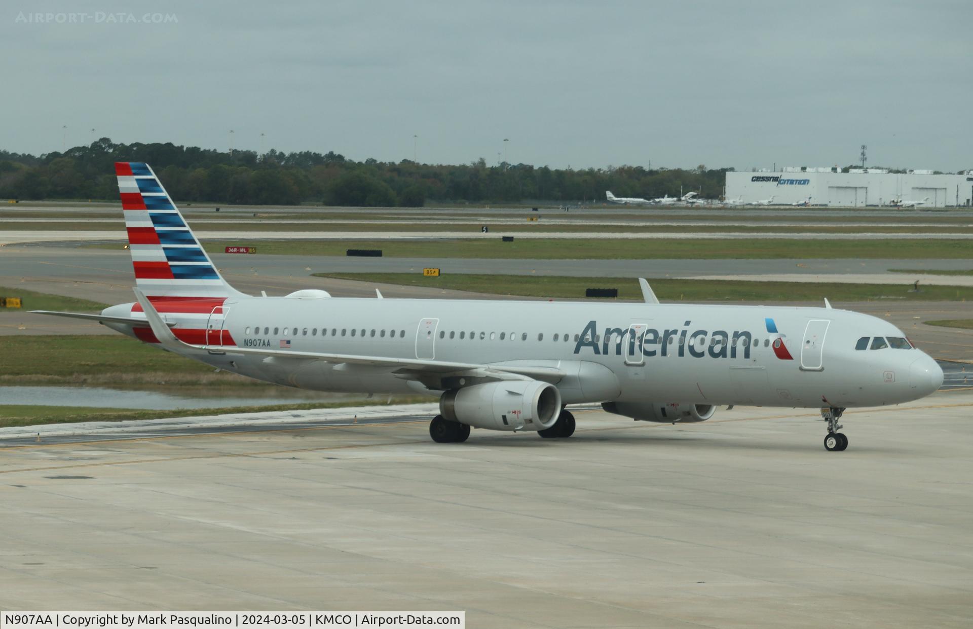 N907AA, 2017 Airbus A321-231 C/N 7732, Airbus A321-231