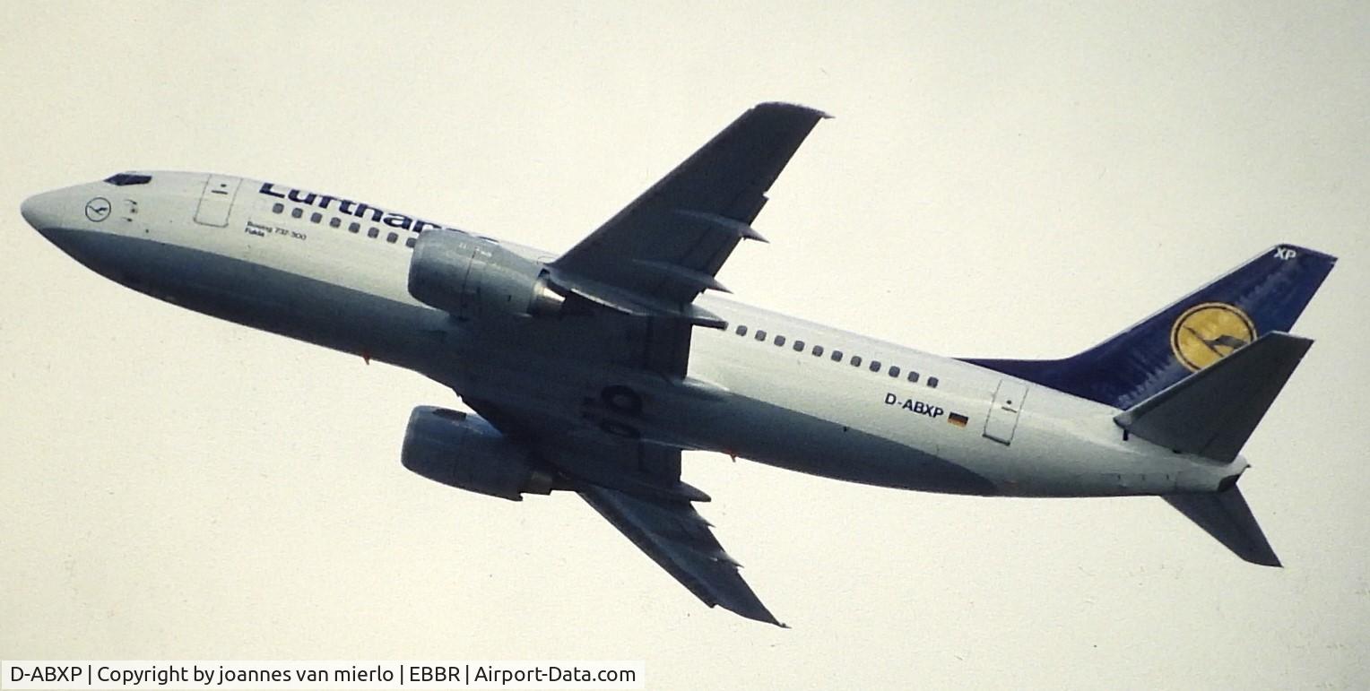 D-ABXP, 1988 Boeing 737-330 C/N 23874, ex-slide