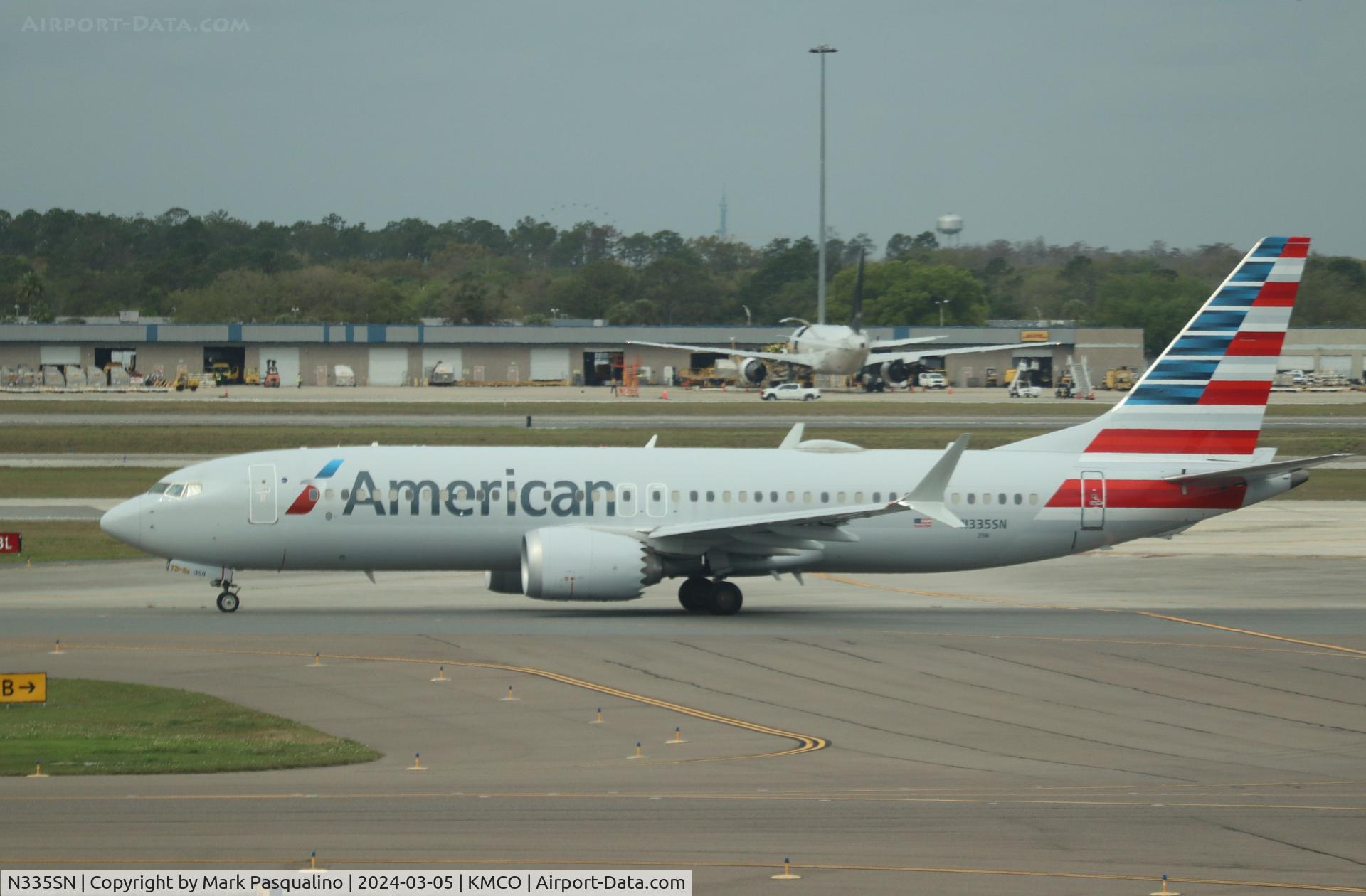 N335SN, 2019 Boeing 737-8 MAX C/N 44481, Boeing 737-8 MAX