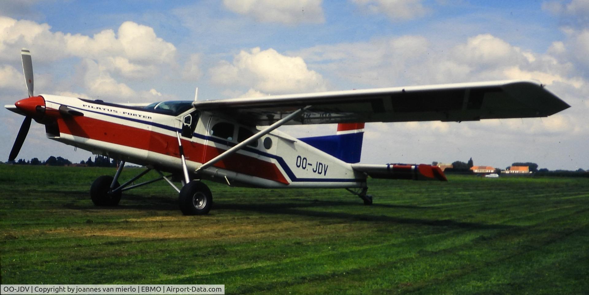 OO-JDV, 1994 Pilatus PC-6/B2-H4 Turbo Porter C/N 911, ex-slide