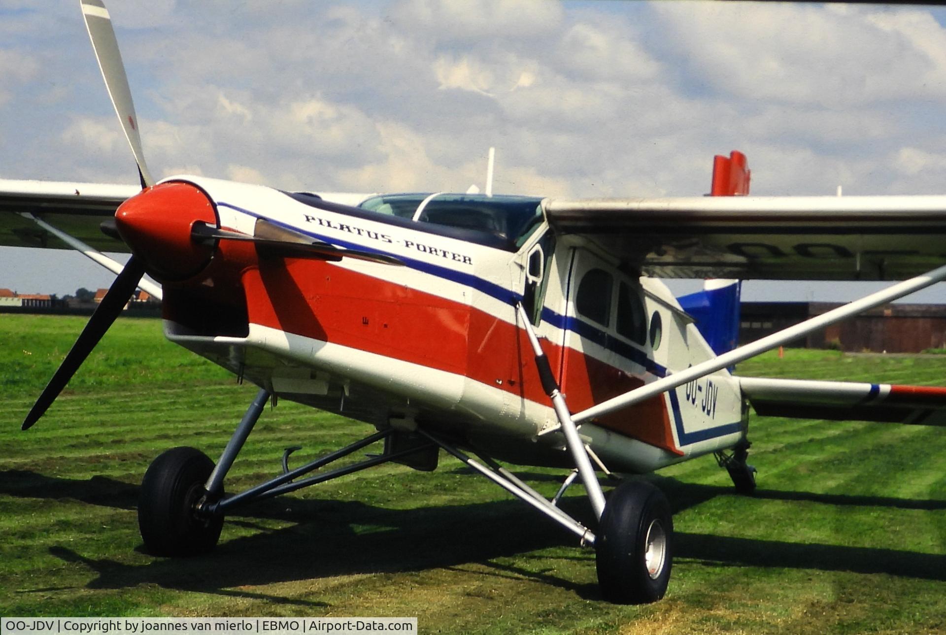 OO-JDV, 1994 Pilatus PC-6/B2-H4 Turbo Porter C/N 911, ex-slide