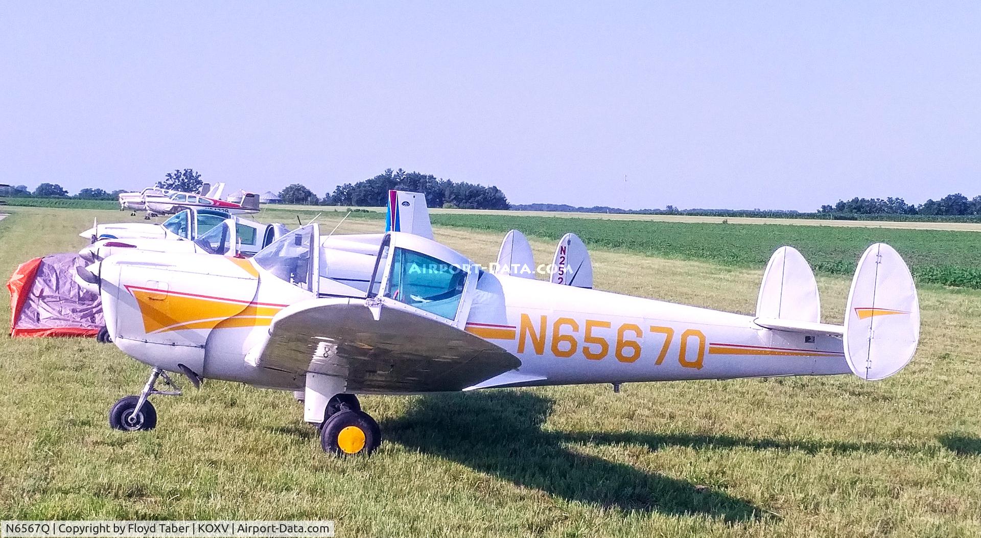 N6567Q, 1965 Alon A2 Aircoupe C/N A-67, At the ErCoupe Convention 2019 Knoxville Iowa