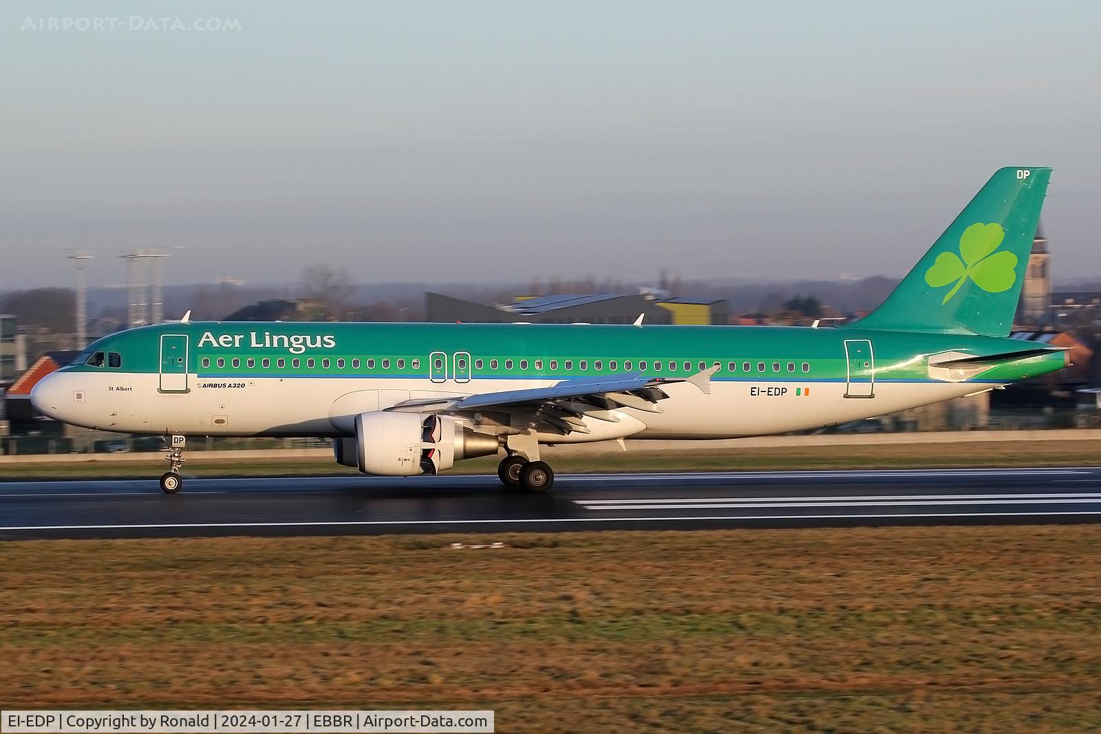 EI-EDP, 2009 Airbus A320-216 C/N 3781, at ebbr
