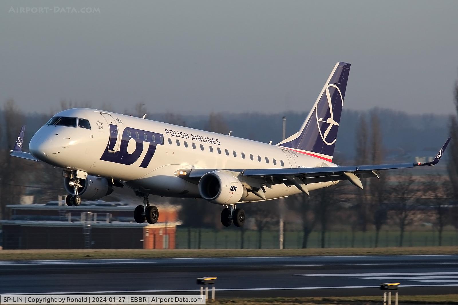 SP-LIN, 2010 Embraer 175LR (ERJ-170-200LR) C/N 17000313, at ebbr