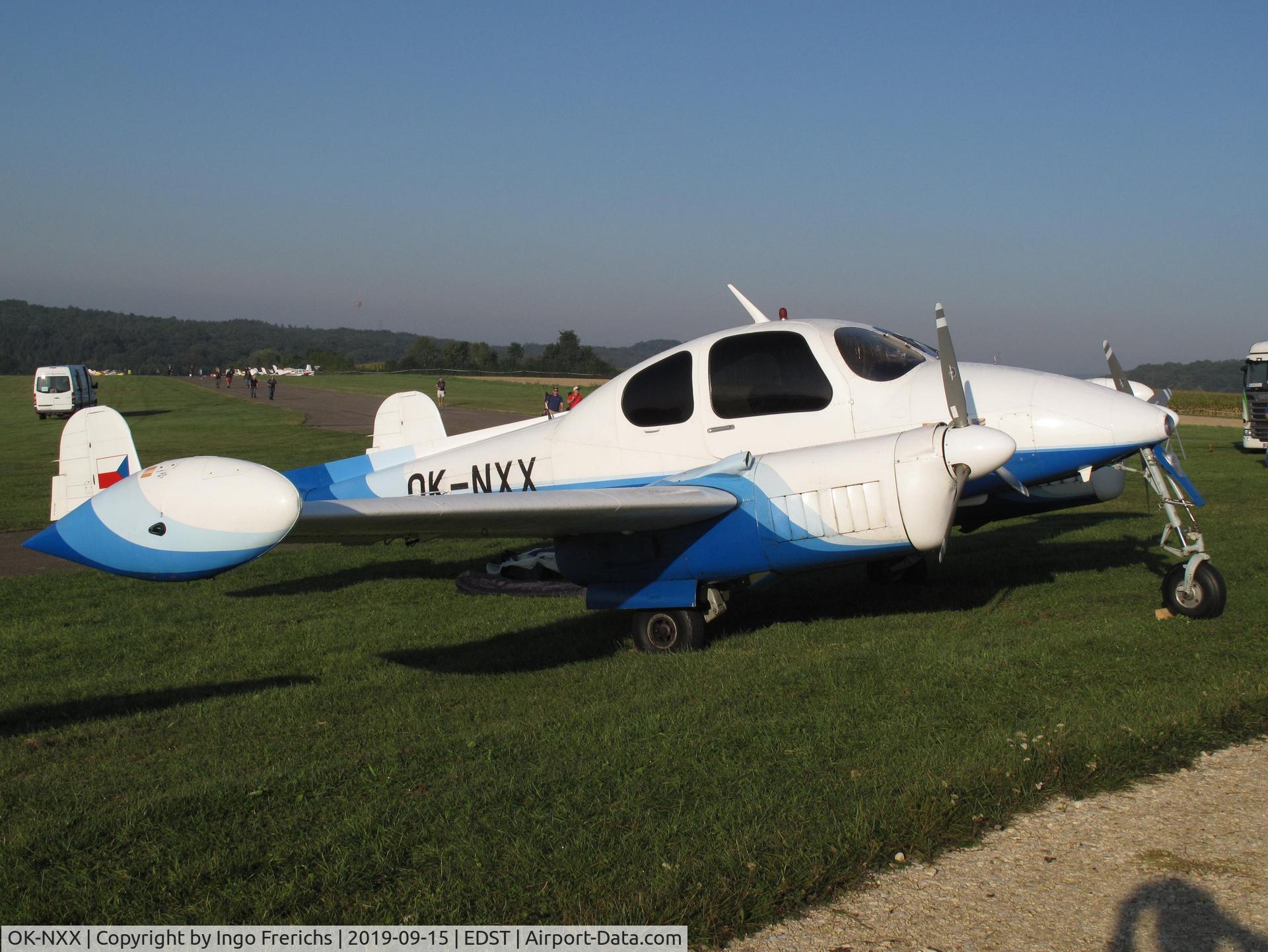OK-NXX, 1962 Let L-200D Morava C/N 171206, Let L-200D parked at Hahnweide airfield (EDST)