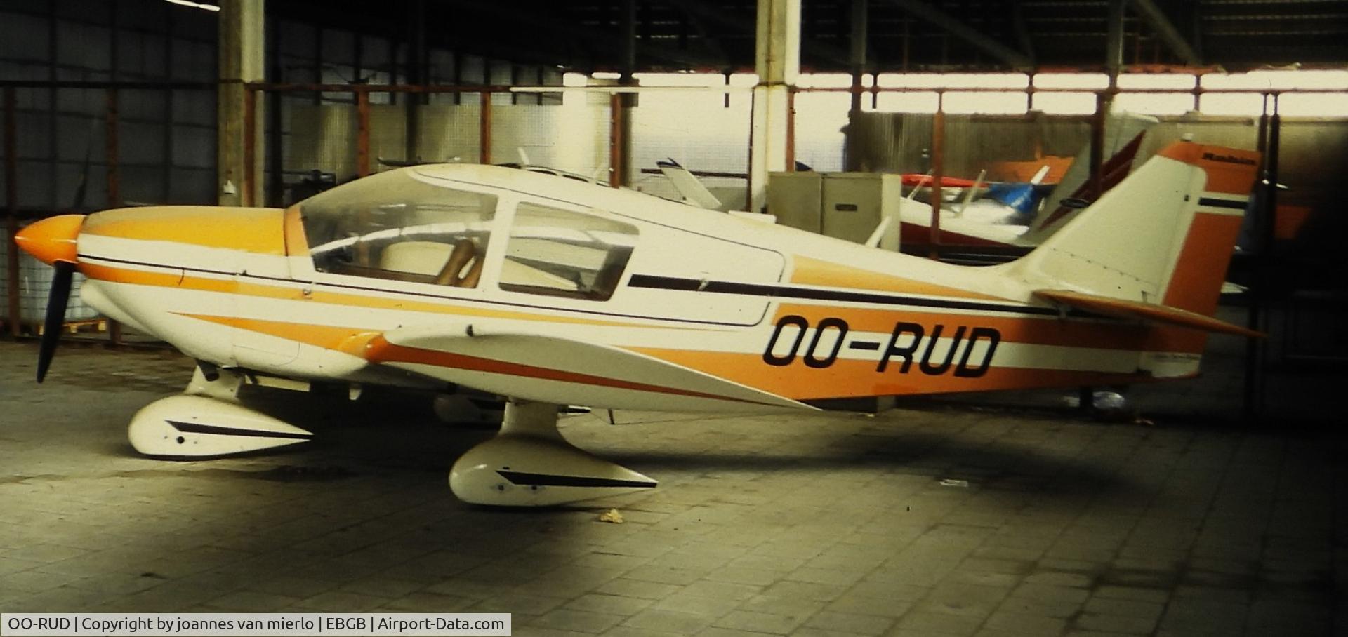 OO-RUD, 1972 Robin HR-100-200B Royal C/N 123, ex-slide