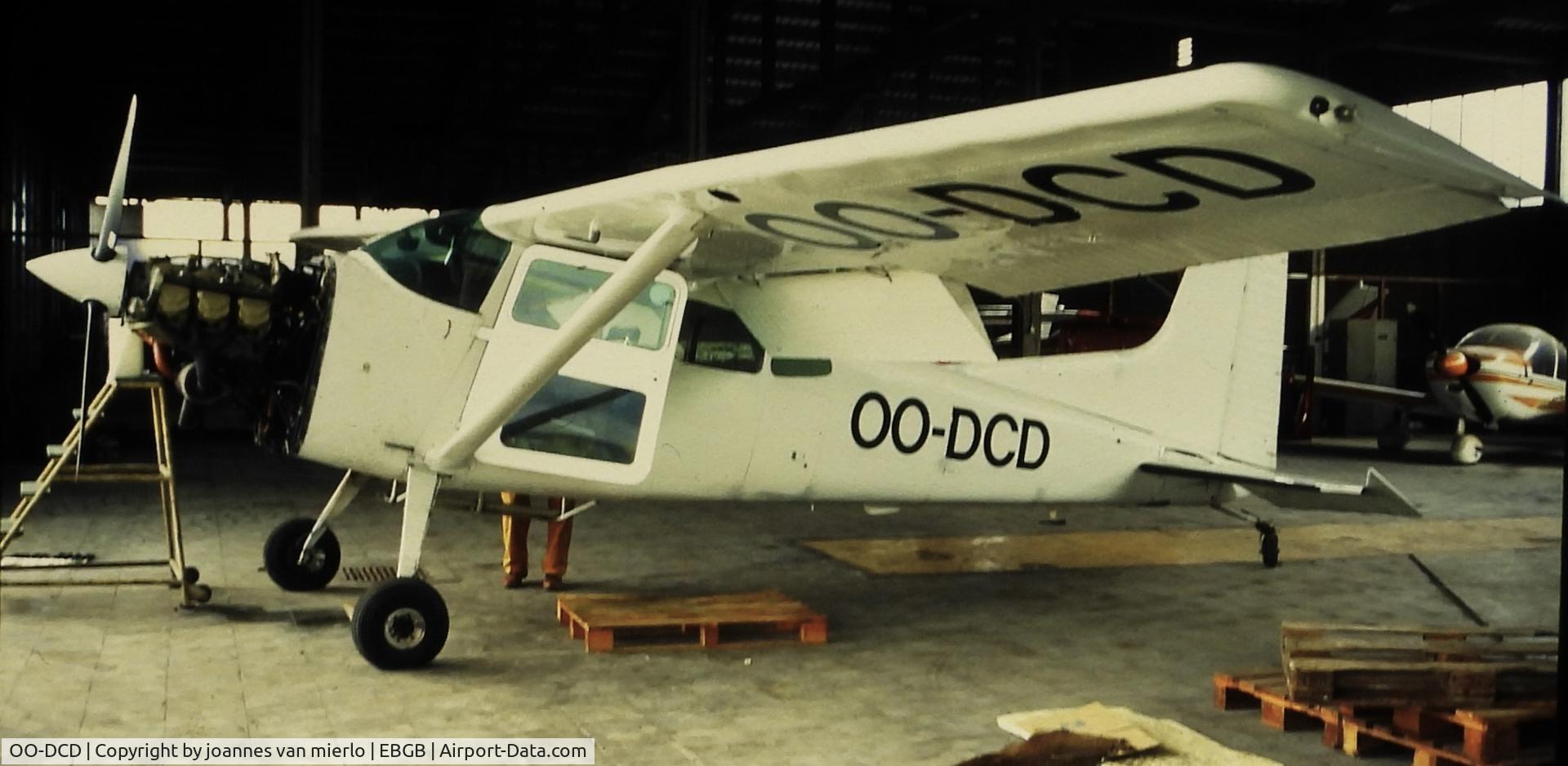 OO-DCD, 1979 Cessna A185F Skywagon 185 C/N 185-03804, ex-slide