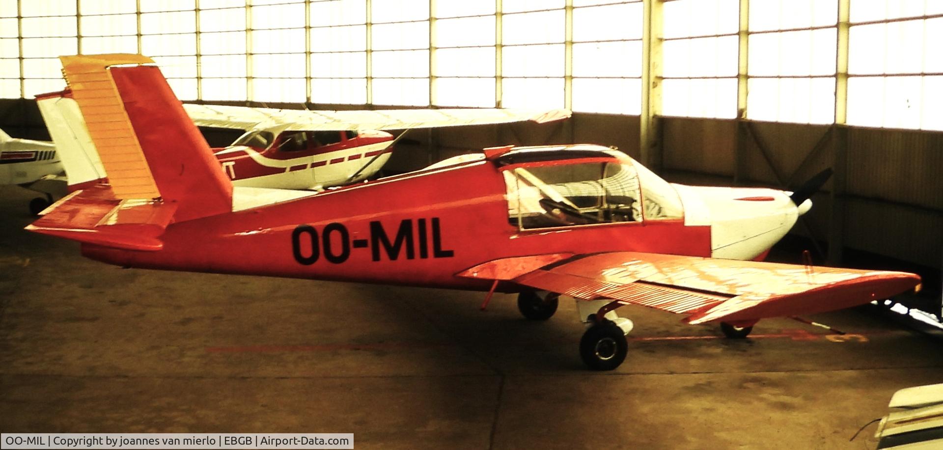 OO-MIL, Morane-Saulnier MS-885 Super Rallye C/N 5390, ex-slide