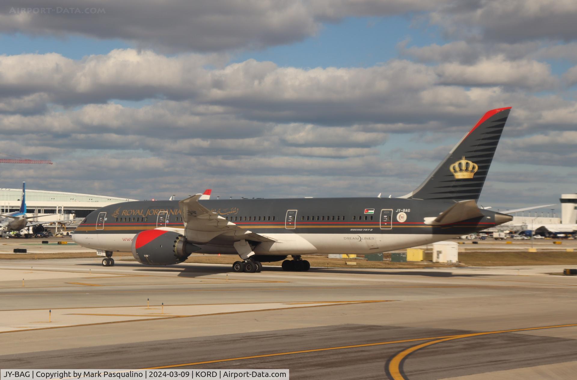 JY-BAG, 2016 Boeing 787-8 Dreamliner Dreamliner C/N 37984, Boeing 787-8 Dreamliner