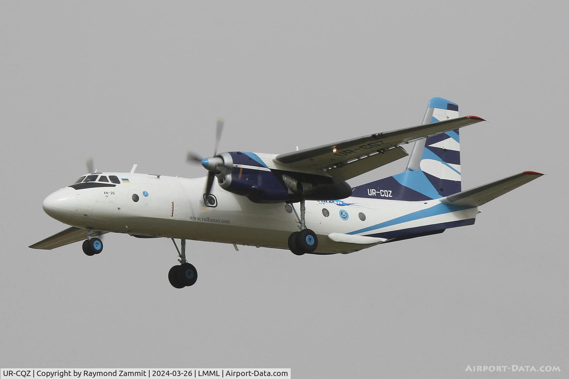 UR-CQZ, Antonov An-26 C/N 9903, Antonov An-26 UR-CQZ Vulkanair