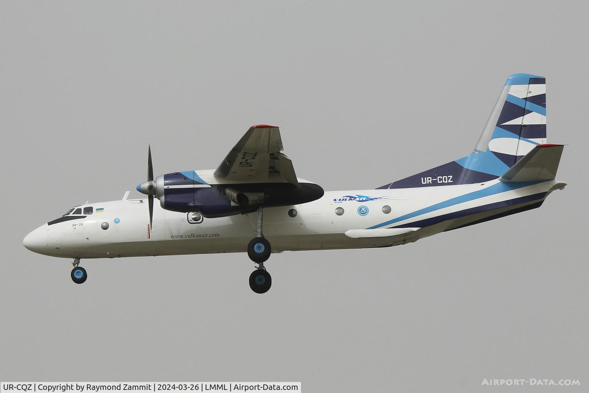 UR-CQZ, Antonov An-26 C/N 9903, Antonov An-26 UR-CQZ Vulkanair