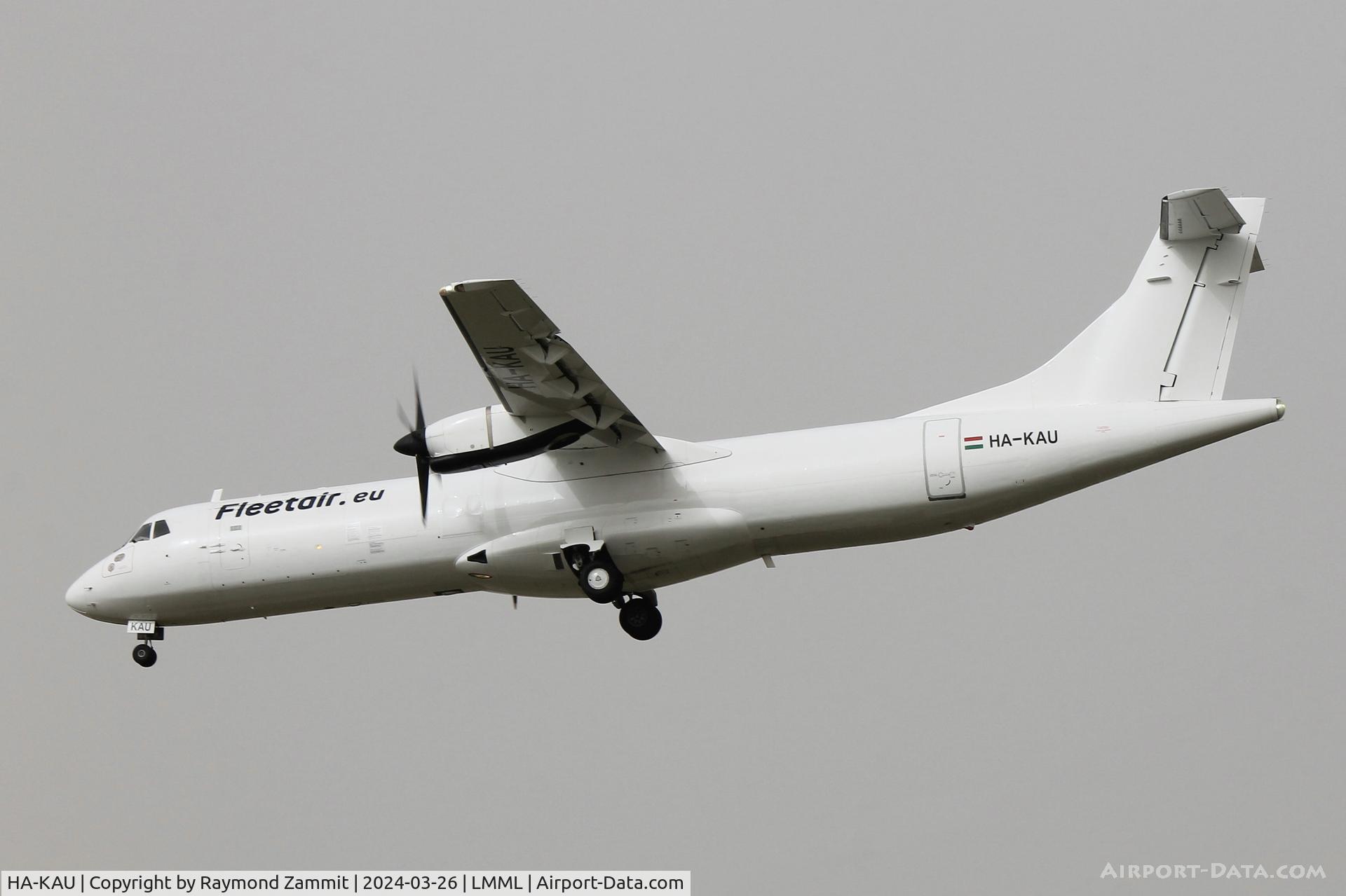 HA-KAU, 1990 ATR 72-201 C/N 198, ATR 72 HA-KAU Fleet Air