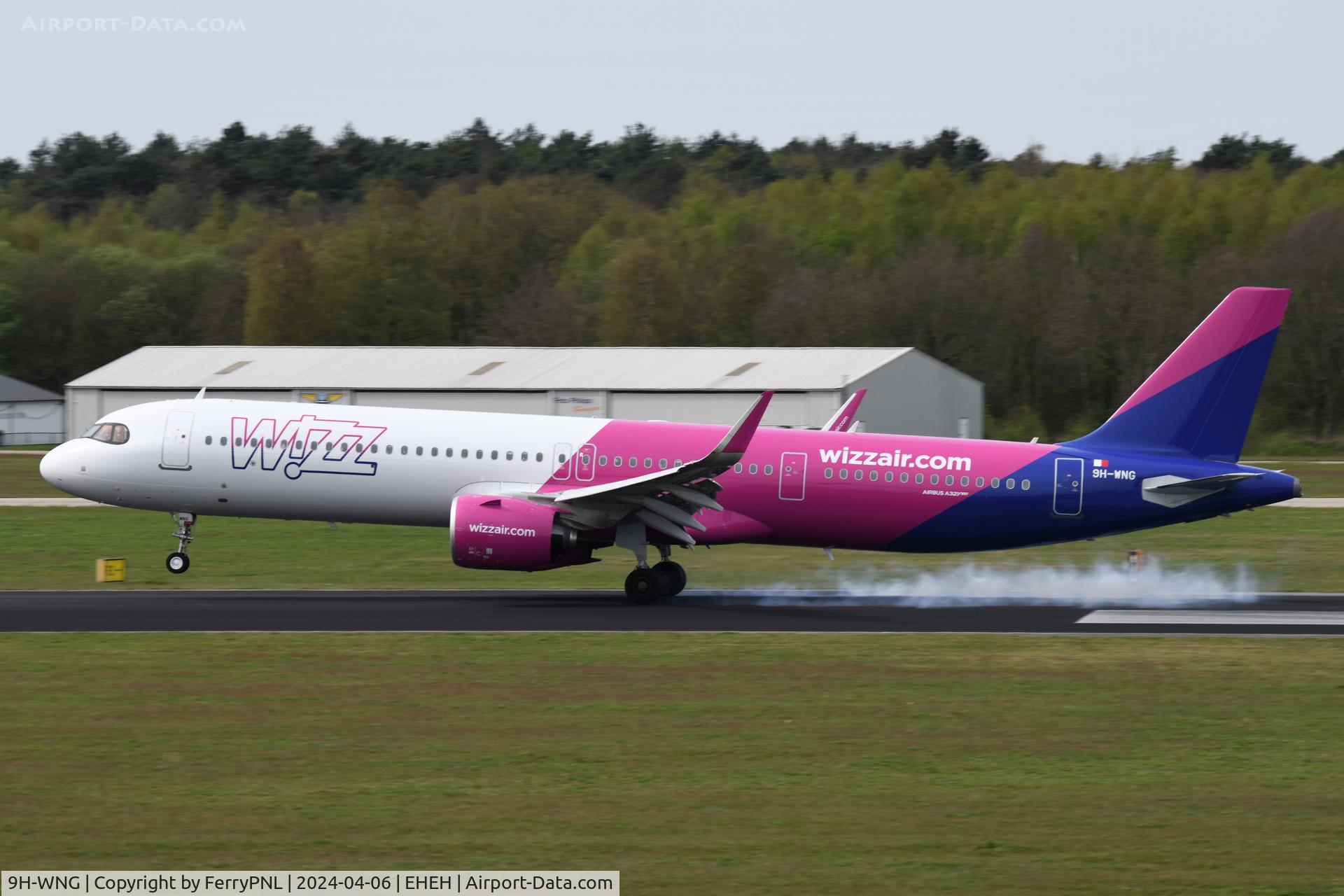 9H-WNG, 2024 Airbus A321-271NX C/N 11931, Arrival of a brand new A321N, delivered last week.