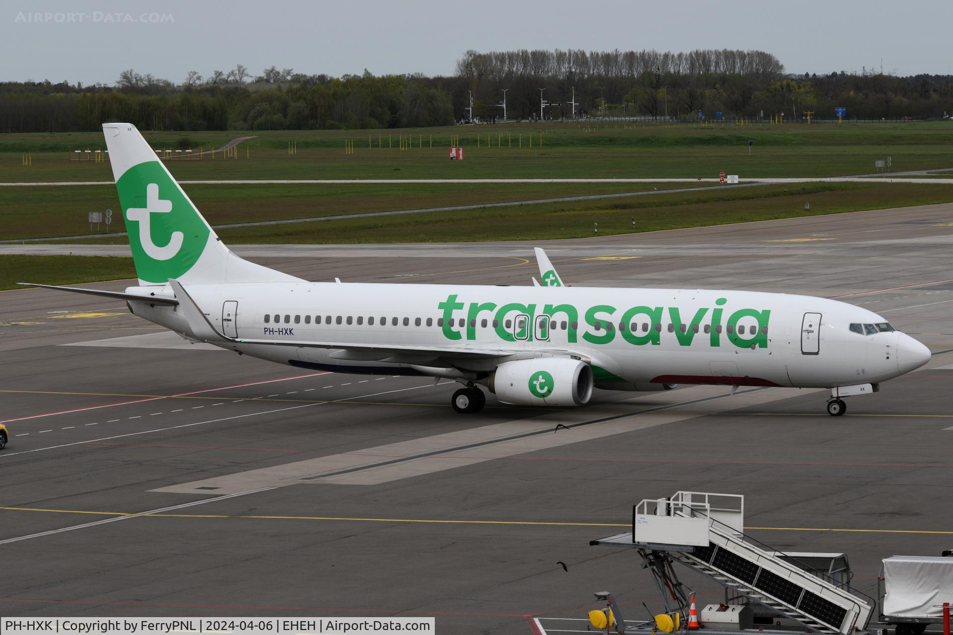 PH-HXK, 2017 Boeing 737-8K2 C/N 62157, Arrival of Transavia B738